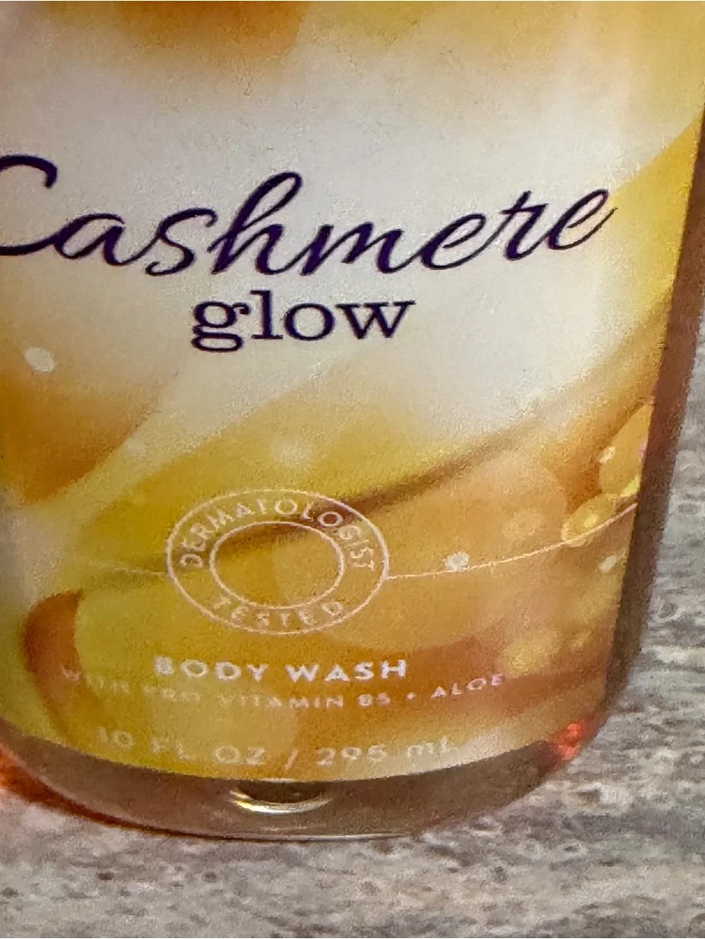 Bath & Body Works Retired Cashmere Glow Body Wash & Chasing Fireflies lotion Duo